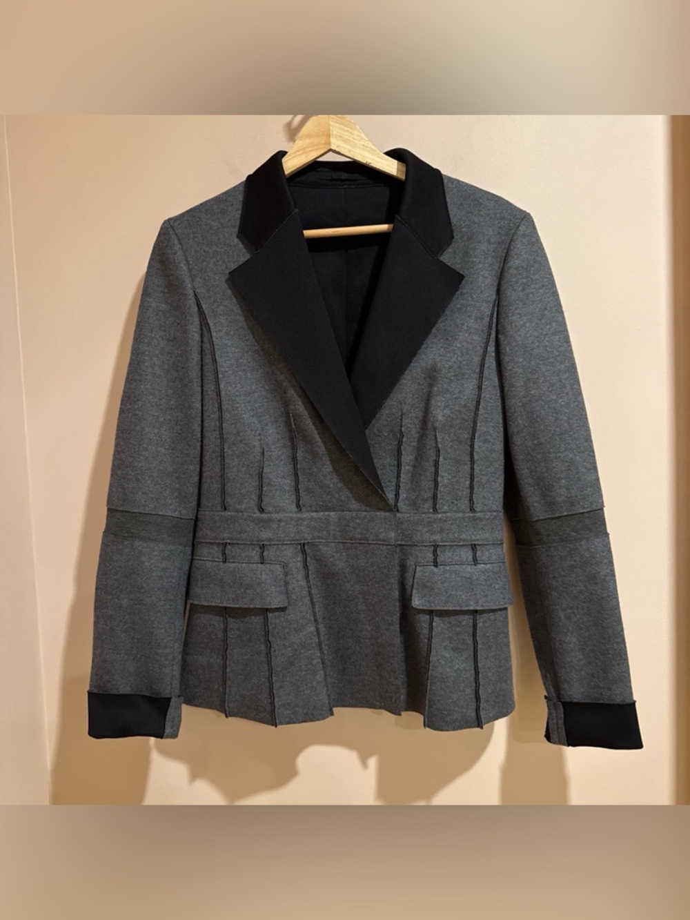 Viktor & Rolf Gray Jacket with Black Blazer